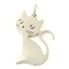 EU Prívesok mačka 20/13mm chirurgická oceľ