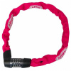 Zámok Abus Tresor reťaz kódovy 1385/75 neon pink