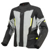 Bunda na motocykel Rebelhorn Scout čierno-šedo-fluo Veľkosť: 2XL