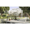 Skleník Vitavia Uranus 8300 polykarbonát 4 mm 257x321 cm hliník vr. základového rámu