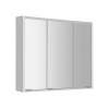 Sapho BATU zrkadlová galerka 80x71x15 cm, 2x LED osvetlenie, biela SPH 1141131