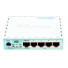 MikroTik RouterBOARD hEX, 880MHz dual-core CPU, 256MB RAM, 5x LAN, USB, microSD slot, vč. L4 licence RB750Gr3
