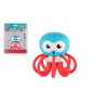 Teddies Hrkálka chobotnice plast 8x8cm na karte 0m+