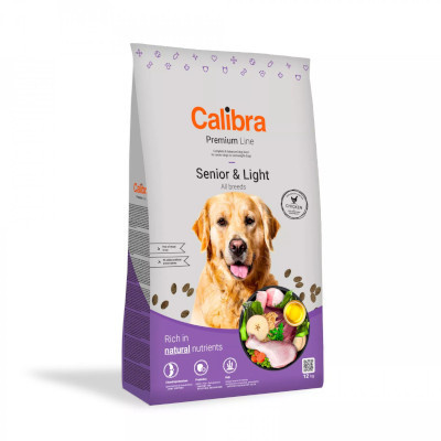 CALIBRA Dog Premium Line Senior & Light, Balenie 3kg