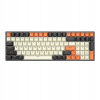 Mechanická klávesnica RK100 (Black Orange) Brown Switch