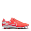 Nike Tiempo Legend 10 Academy Adults Firm Ground Football Boots Red/White 9 (44)