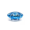 UFO drón lietajúca detská hračka – s LED svetlom, na batériu – 11 x 11 x 4 cm