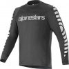 Alpinestars ALPINESTARS A-DURA DRI OSCAR LS JERSEY, černý reflexní Velikost: M