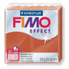 Modelovacia hmota, 57 g, polymérová, FIMO Effect, metalická medená