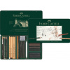 Faber-Castell, 112977, Pitt Monochrome, sada umeleckých výtvarných potrieb, 33 ks