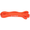 LiveUp Aerobic guma posilňovacia guma 208 x 0,45 cm oranžová - L