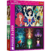 Trefl Disney puzzle 2 x 200 dielikov Očarujúce princezné TR13317
