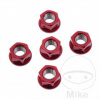 JMP Matica Rozeta sada JMP BOLT M10 x 1.25 mm Alu Racing rot pre Honda Shadow VT600 1988-2000