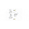 K5*EU A 2200 EU - Vacuum motor Diel: 6-sacia turbína 1000 W 120 V / UL
