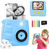 Instantný fotoaparát pre deti s termálnou tlačiarňou, farebný