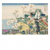 Presence CO., LTD. Hatsune Miku x Katsushika Hokusai iXima Postcard Shinagawa Gotenyama on The Tokaido (10)