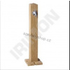 Zahradní sloupek imitace dřevo WOOD (Zahradní sloupek imitace dřevo WOOD)
