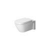 DURAVIT Starck 2 závesné WC s hlbokým splachovaním, 375 mm x 620 mm, 2533090000