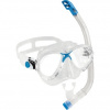 Set maska MAREA VIP + šnorchel JUNIOR, Cressi, Cressi trans-modrá