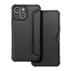 AppleMix Puzdro FORCELL Razor pre Apple iPhone 14 - syntetická koža - čierne