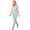 Dámské pyžamo Flavia 2983/31 TARO bílá XL