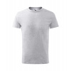 Detské tričko Malfini Classic New 135 - veľkosť: 110, farba: svetlosivý melír