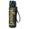 Baagl Tritanová láhev na pití Logo Gold 500 ml Černá láhev