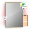 Klarstein La Palma 750 smart, infračervený ohrievač 2 v 1, 85 x 60 cm, 750W, zrkadlová predná časť (HTR10-LaPalmaS750Gd)