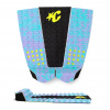Surf grip pad Creatures Italo Ferreira Lite Ecopure fluro blue lavender swirl 300 × 302 MM - Odosielame do 24 hodín