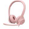LOGITECH H390 USB Headset rose