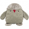 Xmas PENGUIN - vianočný plyšový tučniak bez zvuku, 24 cm, látka/plyš