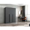 Šatníková skriňa Kale Anthracite - 2287