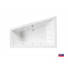 Asymetrická hydromasážna vaňa Sanovo DIOR KOMBI pneu 170x125 (DIO_170x125KP) Orientácia: ľavá