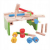 Bigjigs Toys ponk s náradím a zatĺkačka