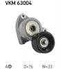 Napínacia kladka rebrovaného klinového remeňa SKF Vehicle Aftermarket VKM 63004