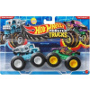 Hot Wheels Monster Trucks Demolition Doubles - Bionic Bruiser vs Test Subject
