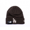 Kulich New Era MLB League Essential Cuff Beanie Los Angeles Dodgers Brown / Stone Velikost: One Size (56-59 cm)