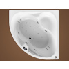 Santech OTAVA rohová masážna vaňa 140x140 Comfort +kúpeľový olej Panpuri ZADARMO COMFOTA140