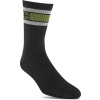 pánske ponožky ETNIES STENCIL SOCKS Black/Grey universal