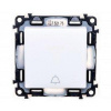 LEGRAND Tlačidlo Valena Life 752175 R1/0 IP44 biele