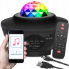 PROJEKTOR HVIEZD PROJEKTOR OBLOHA NOČNÁ LAMPA RGB LED BLUETOOTH REPRODUKTOR DIAĽKOVÉ OVLÁDANIE