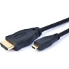 Gembird HDMI - HDMI Micro male-male kábel (pozlátené konektory) 1.8m bulk CC-HDMID-6