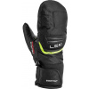 Detské lyžiarske palčiaky Leki Griffin 3D Junior Mitt - black/ yellow 7.0