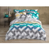 Brotex Krepový povlak na polštář Siesta green (Rozměr: 45x60)