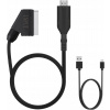 Kábel adaptér konvertor z Euro HDMI na SCART PAL/NTSC 1080P HD 1 m