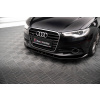 Maxton Design spoiler pod přední nárazník ver.3 pro Audi A6 C7, černý lesklý plast ABS