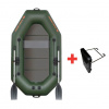 Kolibri boats | Čln Kolibri K-220 TP zelený, pevná podlaha