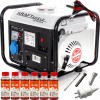 Elektrocentrála - Generátor energie 1500W 2KM 230 + 6x Oil (Elektrocentrála - Generátor energie 1500W 2KM 230 + 6x Oil)