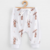 Detské bavlnené nohavice Jogger New Baby For Babies bunny, 56 (0-3m)
