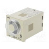 Časové relé 0,1s÷10h SPDT + SPDT 240VAC/5A,24VDC/5A patice